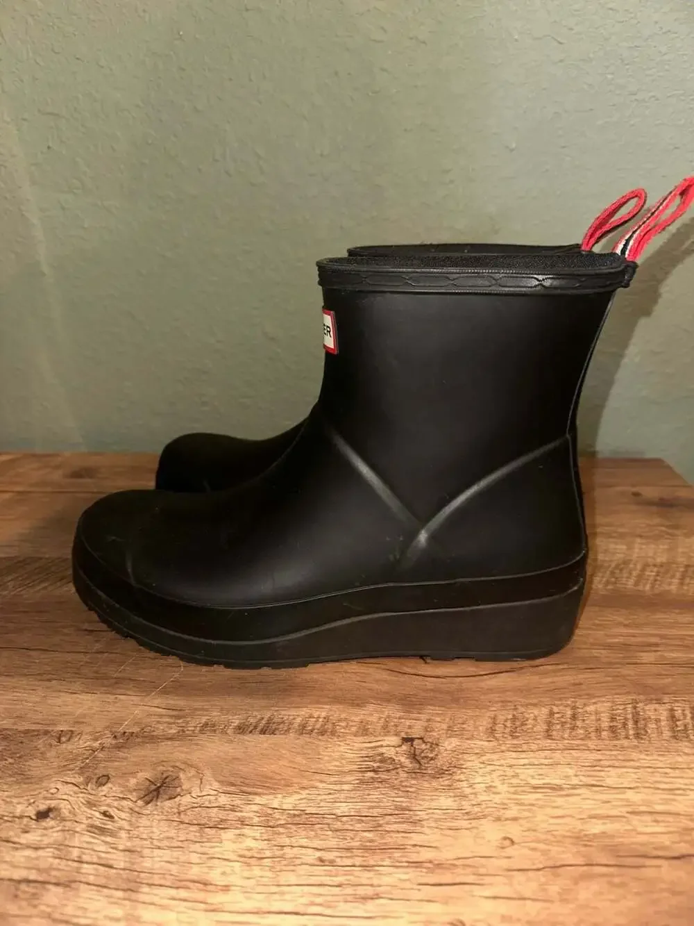 Hunter Original Play Short Rain Boots in Black
